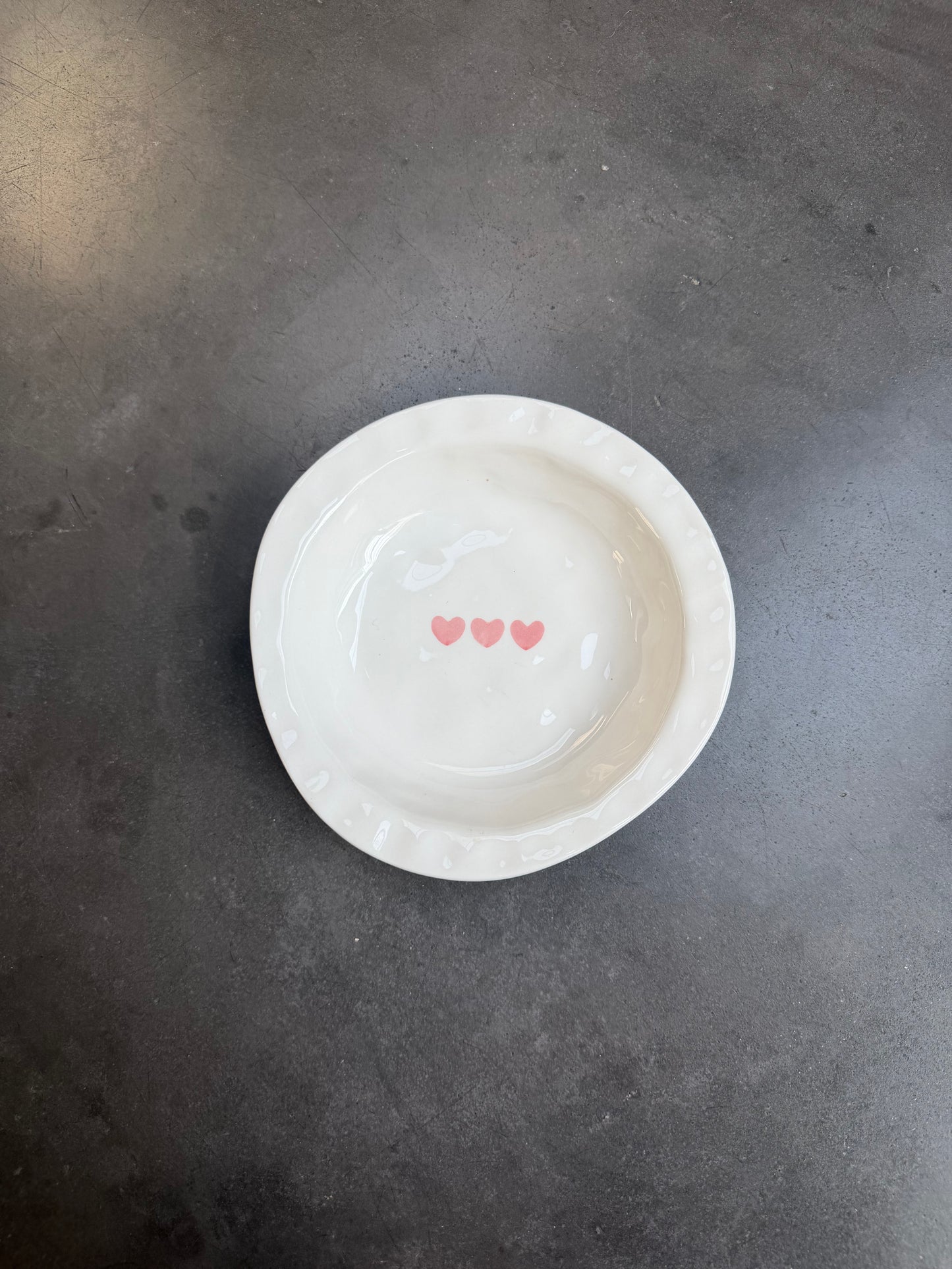 Three heart Plate
