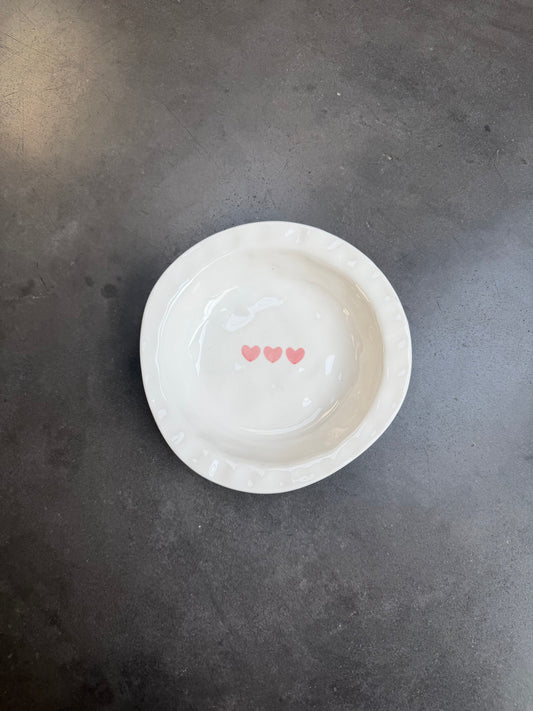 Three heart Plate